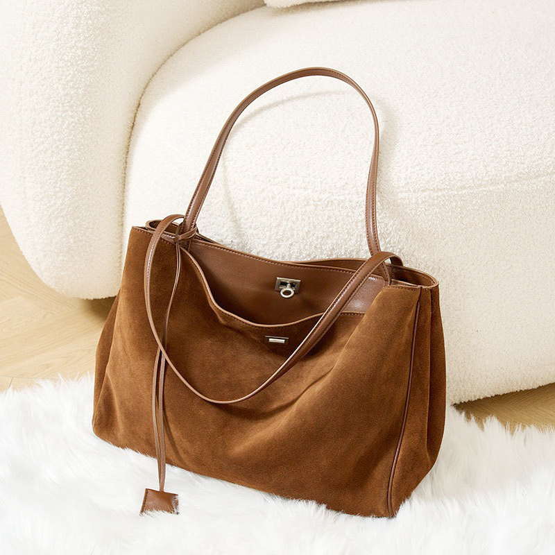 Luxury Bags Tote - Erstklassige Matte Rindsleder-Tragetasche für Damen Luxusmarke
