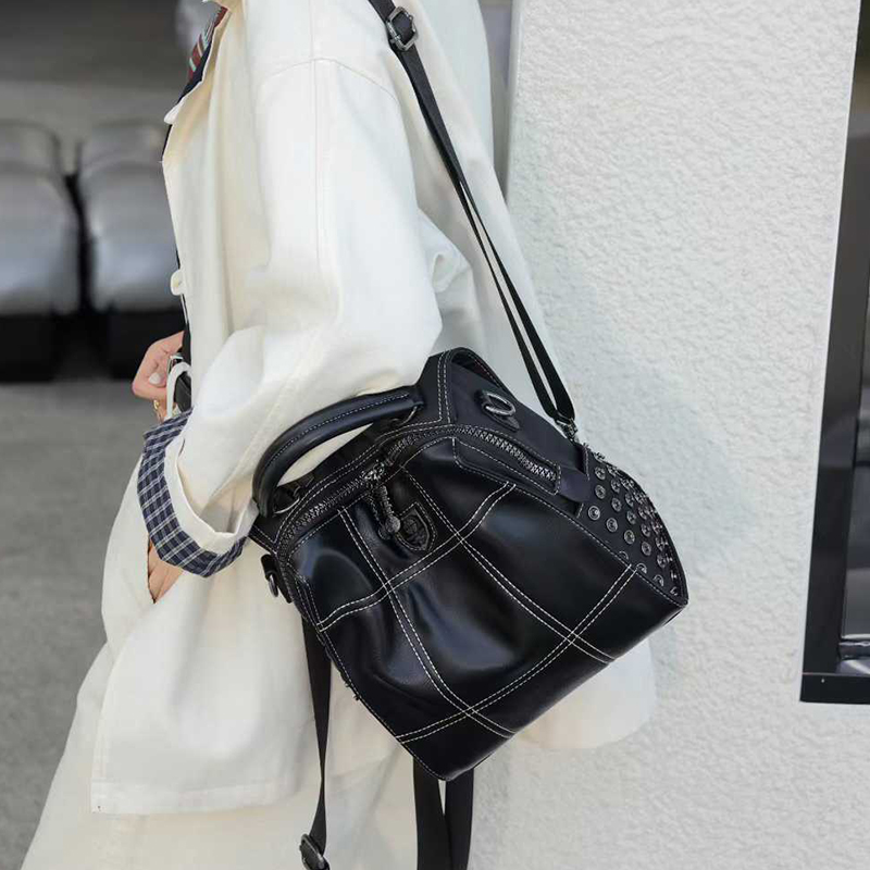 Neue frauen Rucksack Mode Glän – Luxury Bags Leather Bewertung und Preis